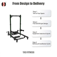 Equipo de sentadillas con puente de cadera, soportes dobles para barra, plataforma para pies con almohadilla para cadera, barra de dominadas para gimnasio