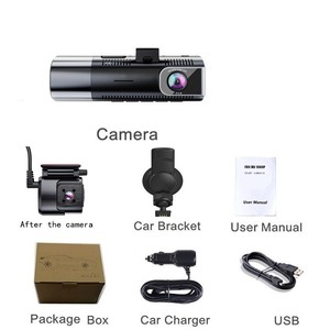 <span class=keywords><strong>Cam</strong></span>éra de voiture 4K 3 canaux Enregistrement en boucle cachée à 170 ° GPS et Wi-Fi Vision de nuit <span class=keywords><strong>Cam</strong></span>éra de tableau de bord universelle avec boîte noire pour toutes les voitures - Product Image 5