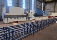 Prensa Plegadora Hidráulica CNC, Equipo de Plegado de Placas de Acero Inoxidable y Acero al Carbono con Controlador DA53T