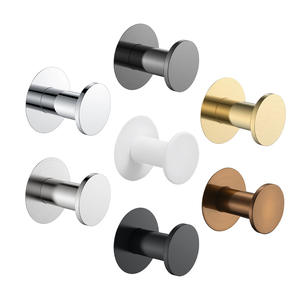 Gancho individual de hierro para ropa, herramientas, accesorios de baño y cocina, gancho colgante moderno de pared para exportación. - Product Image 2