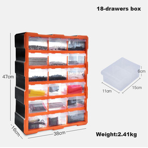 Hộp Nhiều Bộ Phận Linh Kiện Điện Tử Hộp Nhựa Trong Suốt Hộp Đựng Ốc Vít Nhỏ Dụng Cụ Phần Cứng Lưới Phân Loại - Product Image 4