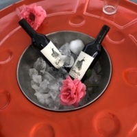 Bateau de barbecue flottant pour l'extérieur, restaurant flottant sur l'eau, épaisseur LLDPE, bateau citrouille, capacité 6-8 personnes, bateau de barbecue flottant à vendre