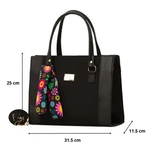 Sac fourre-tout en jute et coton pour femme Fana Henri, imprimé léopard, taille moyenne, avec poche zippée, pour la publicité - Product Image 1