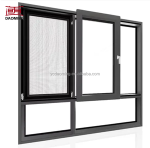 Ventanas Abatibles de Vidrio con Aislamiento Térmico UKCA, Insonorizadas, Doble Acristalamiento, Apertura Exterior, Resistentes a Impactos de Huracanes para Casas - Product Image 3