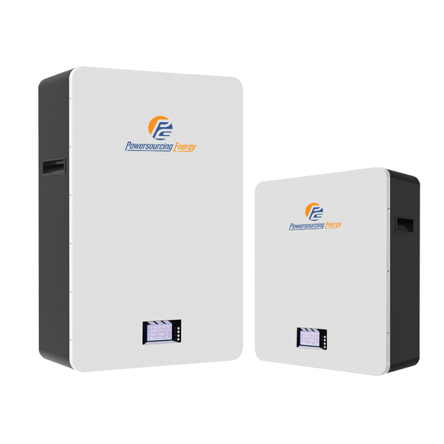 Powersourcing Powerwall LiFePO4 48V 51.2V 100ah 200ah Lithium Ion Battery 5KWh 10KWh Solar Home Energy Storage System