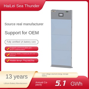 HAILEI atom loạt 15kwh hộ gia đình năng lượng lưu trữ pin Stackable <span class=keywords><strong>Lithium</strong></span> sắt Phosphate BMS bảo vệ IP65 quang điện - Product Image 4