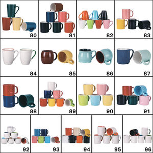 Vente en gros <span class=keywords><strong>bon</strong></span> prix Tasse promotionnelle LOGO personnalisé tasse en céramique lettrage impression couleur unie tasse à café hôtel simple - Product Image 6