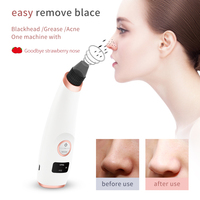 Nettoyeur de pores dissolvant de points noirs aspirateur visage soins de la peau aspiration tête noire points noirs points noirs élimination des boutons outil de nettoyage en profondeur