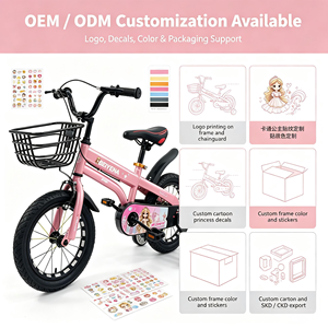 Nuova Bicicletta per Bambini 14 16 18 20 Pollici per 4 5 6 7 8 Anni di Età, Mountain Bike di Buona Qualità - Product Image 3