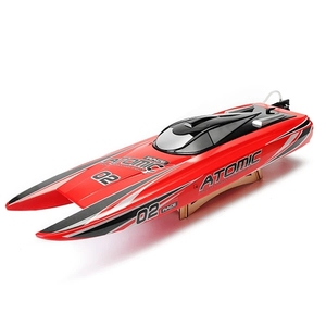 700MM grand <span class=keywords><strong>Volantex</strong></span> V792-4 atomique 2.4G moteur sans brosse 1800KV rapide 60 km/h atomique RC bateau course RTR avec batterie - Product Image 3