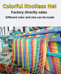 Rede Knotless colorido para golfe Crianças Playground Safety <span class=keywords><strong>Net</strong></span> Stair Fall Proof Hammock Árvore - Product Image 3