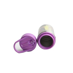 Bouteille d'eau isotherme en acier inoxydable 18/8 de 500 ml pour enfants avec bouchon à clapet, gourde scolaire à paroi simple pour enfants, motif personnalisé - Product Image 6
