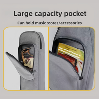 Jelo GC-1 Electric Guitar Protective Oxford Material Backpack Thickened Anti-Collision Case Instrument Bags