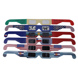 Diseño personalizado Certificado ISO Ver <span class=keywords><strong>Eclipse</strong></span> Gafas de papel Solar <span class=keywords><strong>Eclipse</strong></span> Gafas - Product Image 2