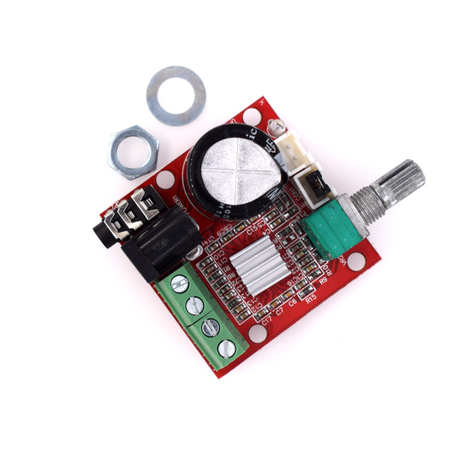 4.2 Stereo Digital Mini Power Amplifier Module PAM8610 Bluetooth IC Voice Power Amplifier Board