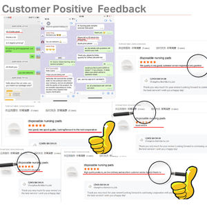 Заводская цена, оптовая продажа, одноразовые абсорбирующие прокладки для груди для мамы, беременной матери - Product Image 5