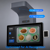 Kiosco de Reconocimiento IA de Bajo Costo Longfly para Comedores Inteligentes, Kiosco de Transformación Digital, Punto de Venta con Pesaje Automático