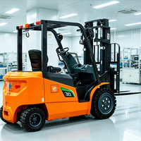 Chariot élévateur électrique Li-ion robuste de 1,5 à 3 tonnes, certifié CE, 80V, charge rapide, pour la manutention de conteneurs et les entrepôts (Reach Truck)