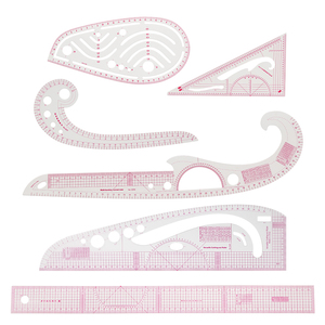 Juego de Reglas de <span class=keywords><strong>Curva</strong></span> Francesa <span class=keywords><strong>para</strong></span> Costura JP 55-6, Plantilla de Dibujo <span class=keywords><strong>para</strong></span> Medir, Confeccionar y Diseñar Ropa - Product Image 6