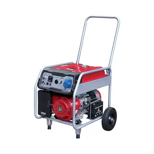 May Phat Dien Chay Xang Generateurs A Essence Generador Generadores Portatil Guangzhou 240V 5Kw Home Petrol Generator Gasoline