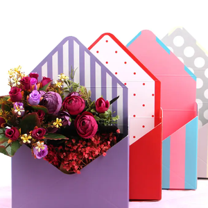 花店花束包装礼品盒信封纸盒创意信封鲜花包装盒 - Product Image 1