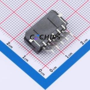 WAFER-MX300WT-25A Wire-to-Board Pin Header SMD,P=3mm,Horizontal Mount Connector 2x5P 3mm Horizontal Mount 2 - Product Image 2