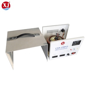 Стабилизатор напряжения переменного тока SVC 1000ВА, 220В, широкий диапазон напряжения, однофазный, автоматический, высокоточный, медный/алюминиевый корпус - Product Image 3