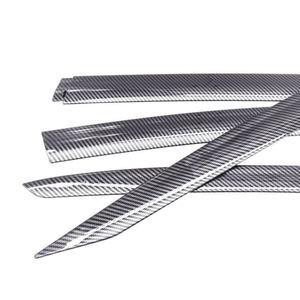 แผ่นบังลมสำหรับรถยนต์เทสล่า รุ่น Y สีดำ / คาร์บอนไฟเบอร์  แผ่นบังลมประตู ป้องกันฝน - Product Image 3