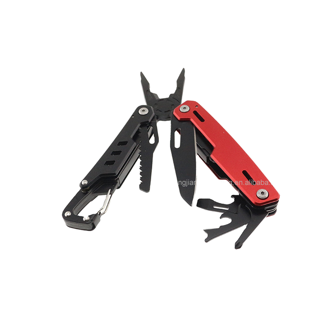 Hard Stainless Steel DIY OEM Multitool Pliers Safety Locking Multifunction Folding Saw Bottle Opener Screwdriver Sickle