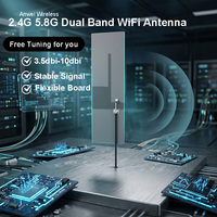Antenne interne FPC double bande 2,4G et 5G AW SP01 avec connecteur UFL pour répéteur WiFi