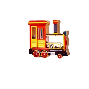 Hucha de madera con forma de coche, caja de dinero ecológica de 416g para niños, decoración de escritorio - Product Image 2