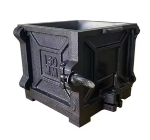 Stampo in ghisa a cubo 150x150x150mm per Test di compressione in malta cementizia e stampo in blocchi di calcestruzzo - Product Image 1