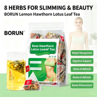 Sachets de thé aux fleurs OEM ODM 150g (5x30 sachets) pour infusion à l'eau chaude ou froide