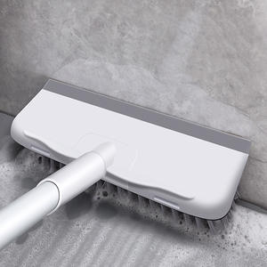 二合一浴室地板清洁刷硬毛接缝长柄清洁器酒店家用浴室瓷砖墙壁和窗户 - Product Image 6