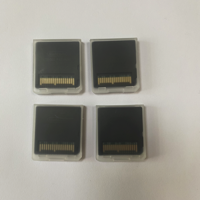 Retro Game Loose Pkm Black Version Black 2 and White Version White 2 for Ds Non R4 Version