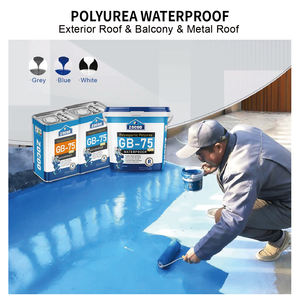 Pintura Impermeabilizante Azul de Fábrica, Revestimiento Impermeabilizante para Techos a Base de Cemento de Dos Componentes - Product Image 2