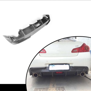 G Loạt V36 G35 <span class=keywords><strong>G37</strong></span> Sedan 4D Sợi Carbon <span class=keywords><strong>G37</strong></span> Sedan Khuếch Tán Phía Sau <span class=keywords><strong>Bumper</strong></span> Khuếch Tán Cho Infiniti 2009-2013 - Product Image 1