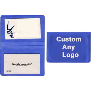 Biểu tượng tùy chỉnh Bifold gấp PVC ID chủ thẻ - Product Image 1