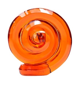 ArtFamily Custom Handmade Crystal Glass Snake Ornaments Lost-Wax Process Exquisite Craftsmanship Jiangsu Unique Decor