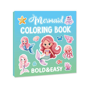 Personnalisé audacieux facile nourriture fruits mignon Doodles <span class=keywords><strong>animaux</strong></span> personnages <span class=keywords><strong>livre</strong></span> de coloriage pour enfants adultes adolescents éducatifs dessin peinture livres - Product Image 2