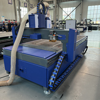 YOUHAOCNC qualité usine 3 axes CNC routeur Machine simple 9kw moteur 2000x4000mm zone de travail pour bois/MDF/porte/3D mousse fraisage