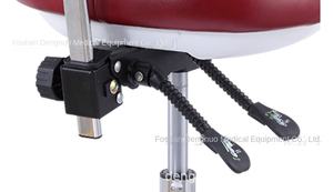 Silla Dental Manual para Estomatología, Silla de Doctor de Acero Inoxidable, Elevación, Equipo Giratorio de Terapia <span class=keywords><strong>Oral</strong></span>, Accesorio para Estomatología, 1 Unidad - Product Image 3