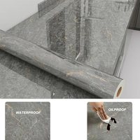 Autocollant mural en marbre à coller et à décoller, papier peint en marbre auto-adhésif pour la décoration de meubles de maison