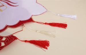 European Embroidered Christmas Table Flag 40*170cm Hollow Dinning Santa Claus Table Flag for Decorations - Product Image 5