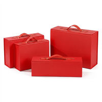 Boîte pliante magnétique polyvalente en une seule pièce, emballage rigide en papier peu encombrant pour service de boîtes d'abonnement, durable et recyclable
