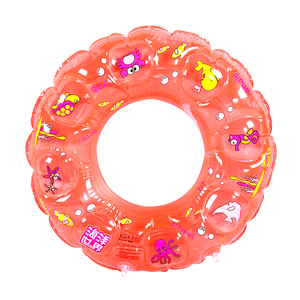 In Stock gonfiabile anello di nuoto piscina galleggiante a colori multipli anelli per nuoto spiaggia Float di cristallo gonfiabile anelli di nuoto - Product Image 5