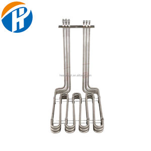 Tubo de Calentamiento Plano para Freidora, Calentador Tubular, Elemento Calefactor Eléctrico para Restaurantes de Comida Rápida - Product Image 4