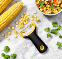 Décortiqueuse manuelle pour maïs, éplucheur multifonctionnel de maïs pour la cuisine et la maison, trancheuse de fruits et légumes