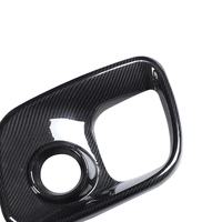 Cadre de phare antibrouillard avant en fibre de carbone, accessoires extérieurs pour Fiat Abarth version 2017-2021