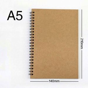 Cuaderno Espiral A5 Personalizado y Diario de Negocios B6, Cuaderno de Ejercicios de Papel Kraft Grueso con Impresión de Logotipo para Regalos Promocionales - Product Image 2